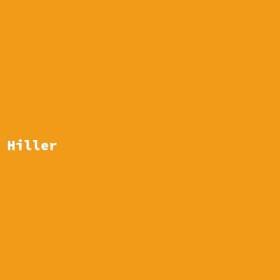 Hersteller: Hiller