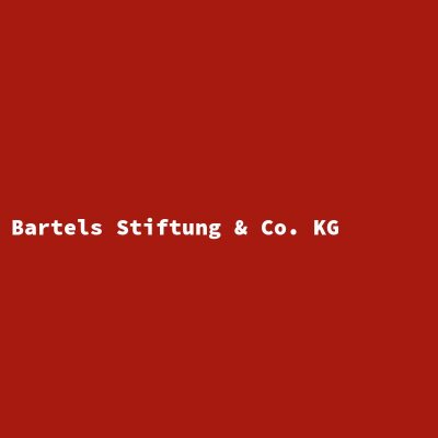 Hersteller: Bartels Stiftung &amp; Co. KG