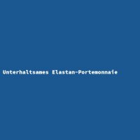 Unterhaltsames Elastan-Portemonnaie