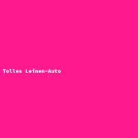 Tolles Leinen-Auto
