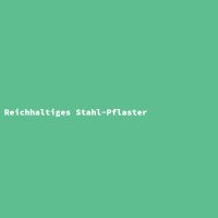 Reichhaltiges Stahl-Pflaster