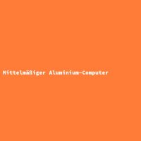 Mittelm&auml;&szlig;iger Aluminium-Computer