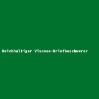 Reichhaltiger Viscose-Briefbeschwerer