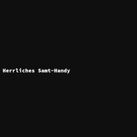 Herrliches Samt-Handy