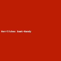 Herrliches Samt-Handy