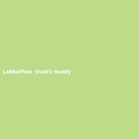 Lebhaftes Stahl-Handy