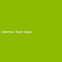 Lebhaftes Stahl-Handy