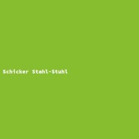 Schicker Stahl-Stuhl