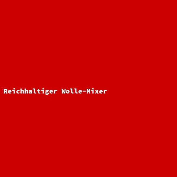 Rich Wool Blender