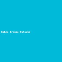 K&uuml;hne Bronze-Rutsche