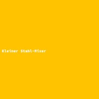 Kleiner Stahl-Mixer