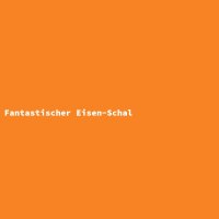 Fantastischer Eisen-Schal