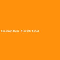 Geschmeidiger Plastik-Schal