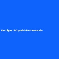Wertiges Polyamid-Portemonnaie