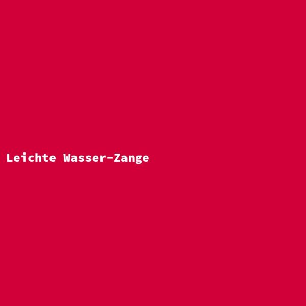 Leichte Wasser-Zange