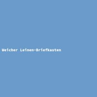 Weicher Leinen-Briefkasten