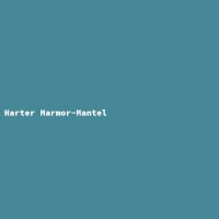 Harter Marmor-Mantel
