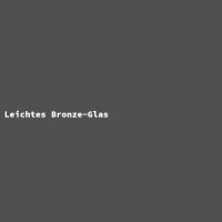 Leichtes Bronze-Glas