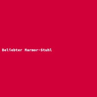 Beliebter Marmor-Stuhl
