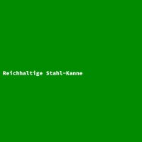 Reichhaltige Stahl-Kanne