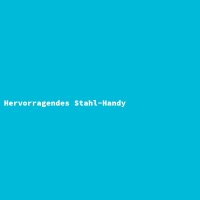 Hervorragendes Stahl-Handy