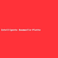 Intelligente Baumwolle-Platte